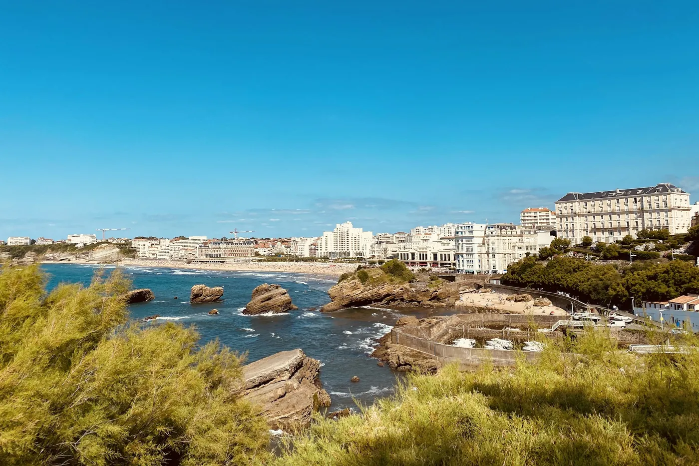 Formation HubSpot à Biarritz : la Grande Plage et le front de mer